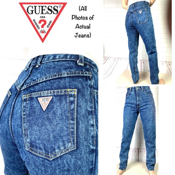 Guess Denim - 👖VINTAGE |•GUESS•| Stone Wash 80s High Waist👖